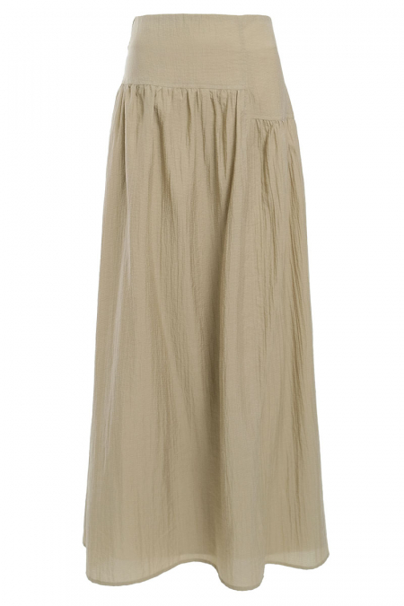Venita A-line Skirt - Deep Mink