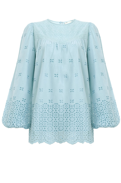 Bristol Embroidered Eyelet Blouse