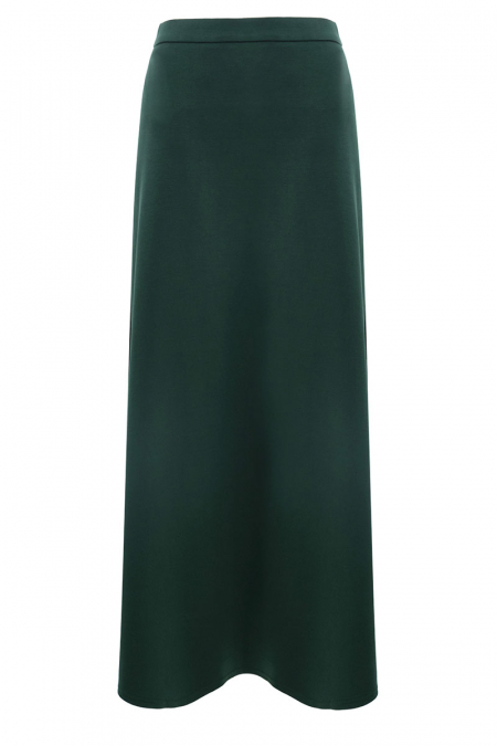 Cassety A-Line Skirt - Forest Green