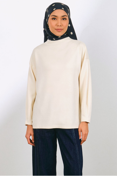 Denali Soft High Neck Blouse