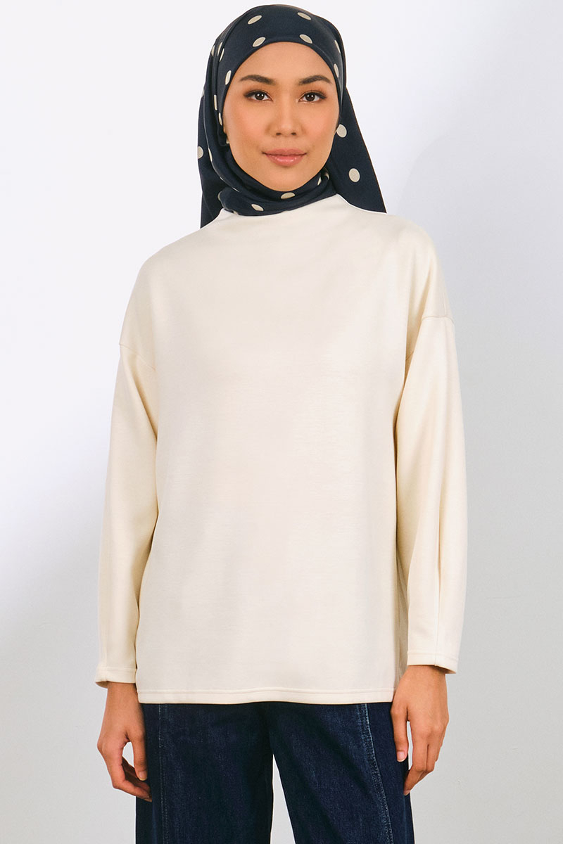 Denali Soft High Neck Blouse