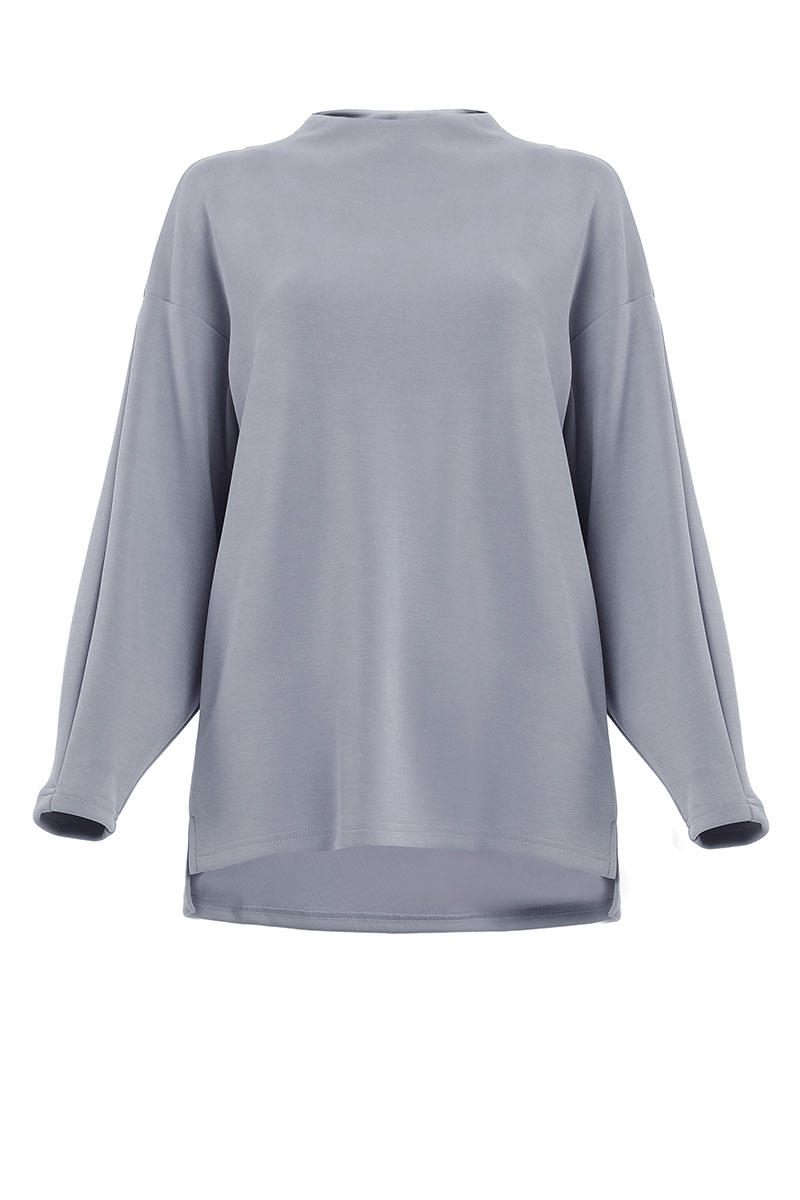 Denali Soft High Neck Blouse