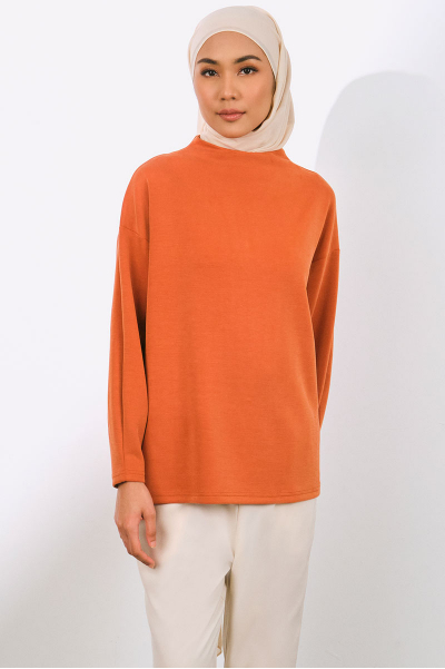 Denali Soft High Neck Blouse