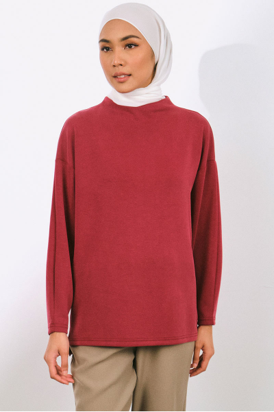 Denali Soft High Neck Blouse