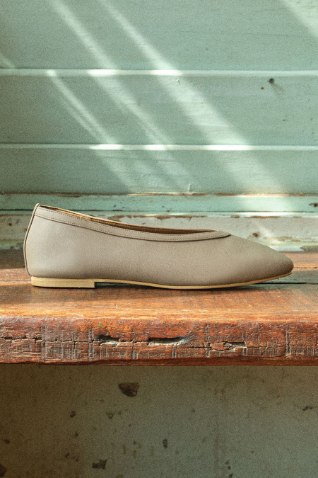 Jeralyn Slip-On Ballet Flat - Pine Bark