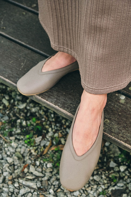 Jeralyn Slip-On Ballet Flat - Pine Bark