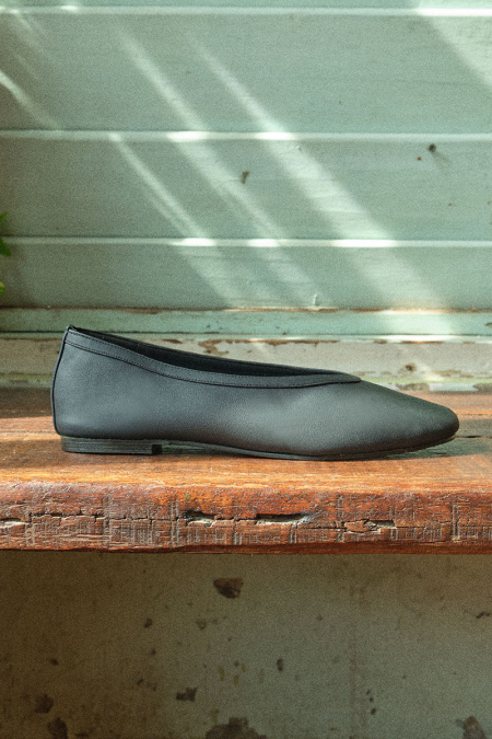 Jeralyn Slip-On Ballet Flat - Black