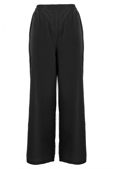 Tamikah Straight Cut Pants - Black