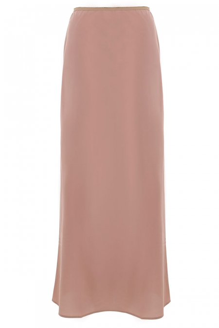 Hamdi Slip Skirt - Warm Taupe