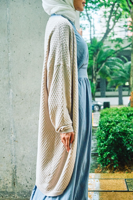 Francena Long Cardigan - Dune
