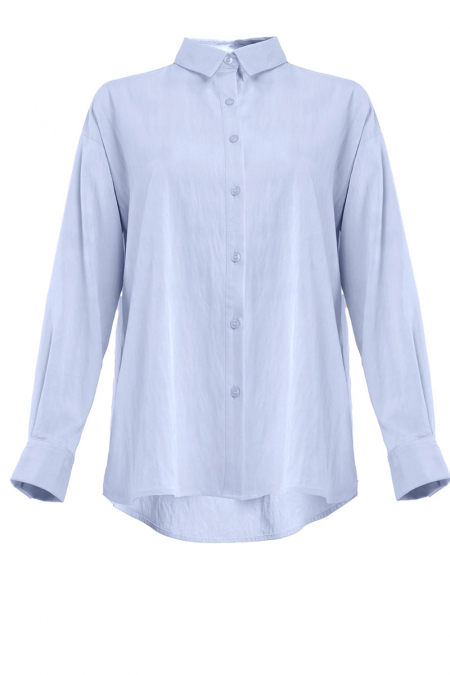 Hestia Front Button Shirt - Lilac