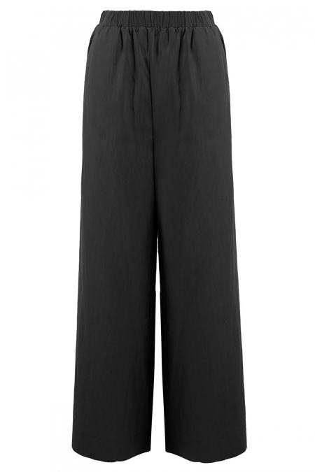 Shaka Straight Cut Pants - Black