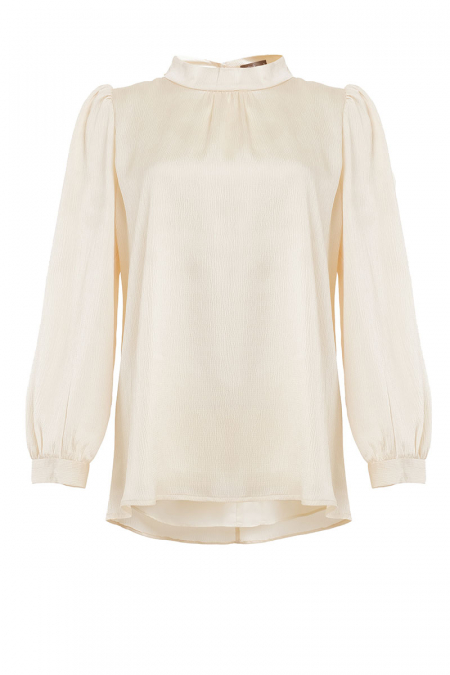 Creelynn Flared Blouse 2.0 - Cream