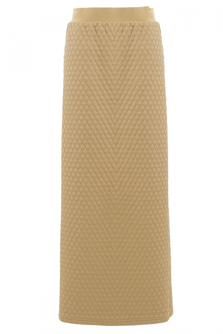 Keiry Pencil Skirt - Khaki Diamond