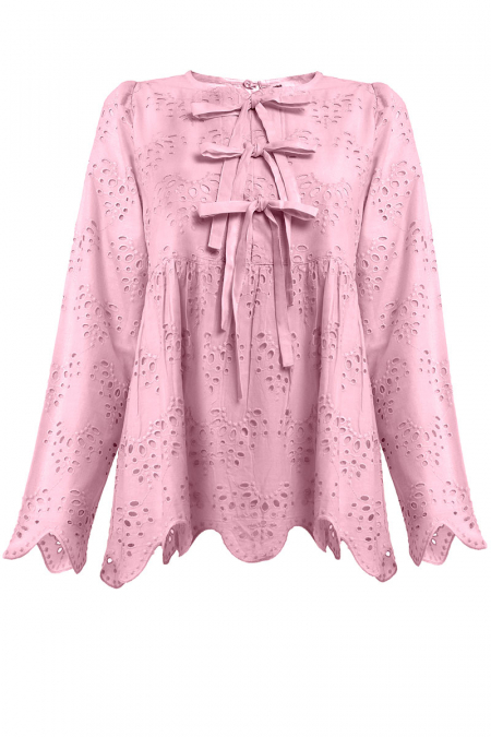 Sevilla Gathered Waist Blouse - Blossom