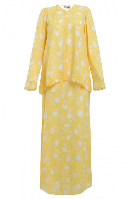 Manggis Blouse & Skirt - Yellow Lily