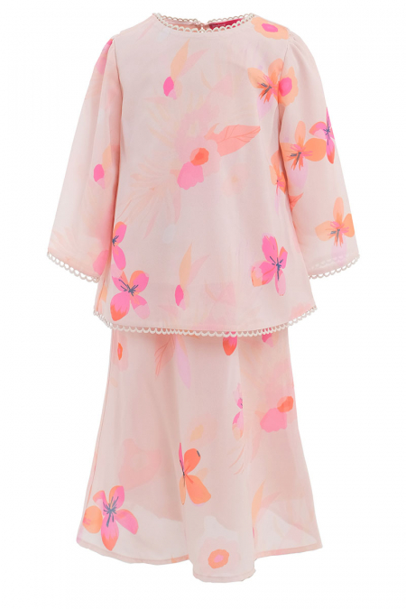 KIDS Manggis Set - Peach Ixora