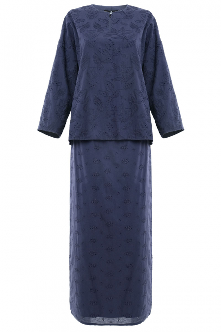 COTTON Saodah Blouse & Skirt - Eclipse