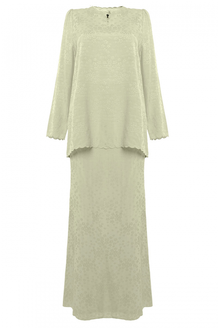 Norwati Blouse & Skirt - Pale Matcha