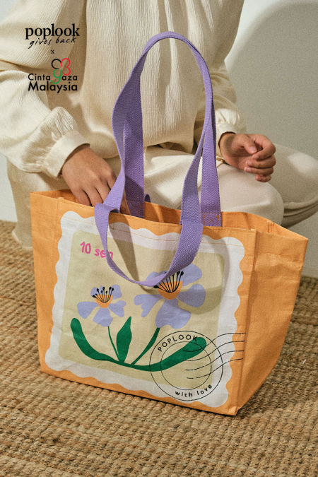 Raya'25 With Love Tote - Tangerine