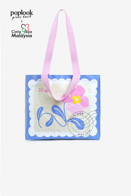 Raya'25 With Love Tote - Blue Iris