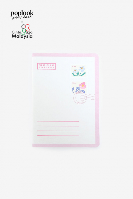 Raya'25 With Love Notebook - Pink