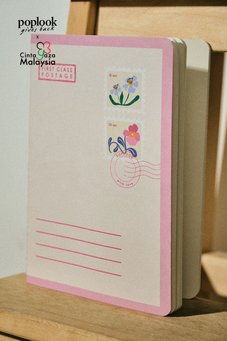 Raya'25 With Love Notebook - Pink