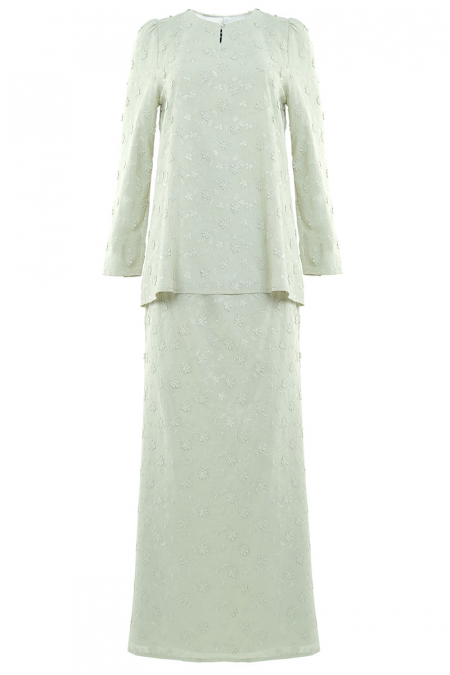 COTTON Kamariah Blouse & Skirt - Apple Mint