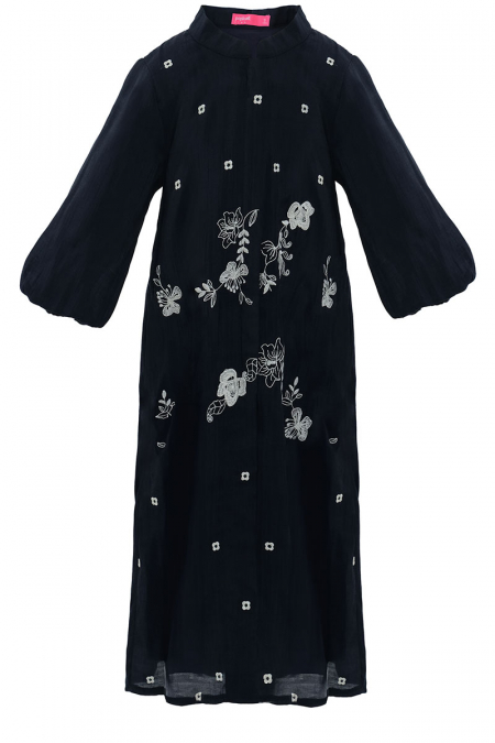 KIDS Sempurna Dress - Eclipse