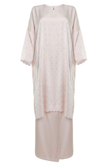 Rohani Blouse & Skirt - Champagne