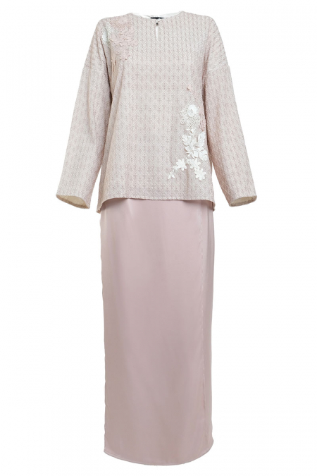 Syahdu Blouse & Skirt - Warm Taupe