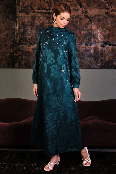 Cahaya Dress - Deep Emerald