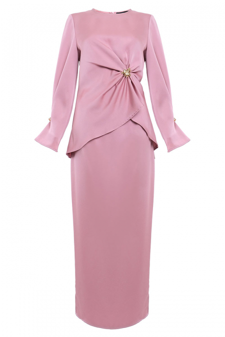 Bersama Blouse & Skirt - Dusty Rose