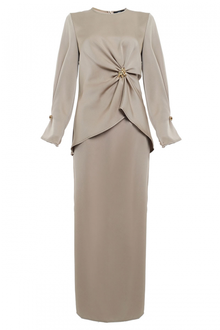 Bersama Blouse & Skirt - Moss Green