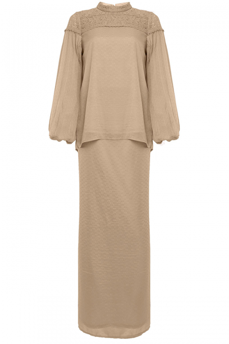 Teruja Blouse & Skirt - Lark