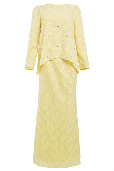 Sejati Blouse & Skirt - Buttermilk