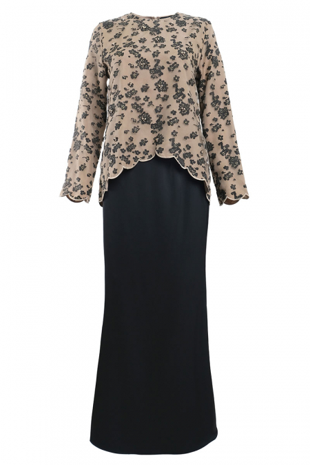 Hikmah Blouse & Skirt - Black
