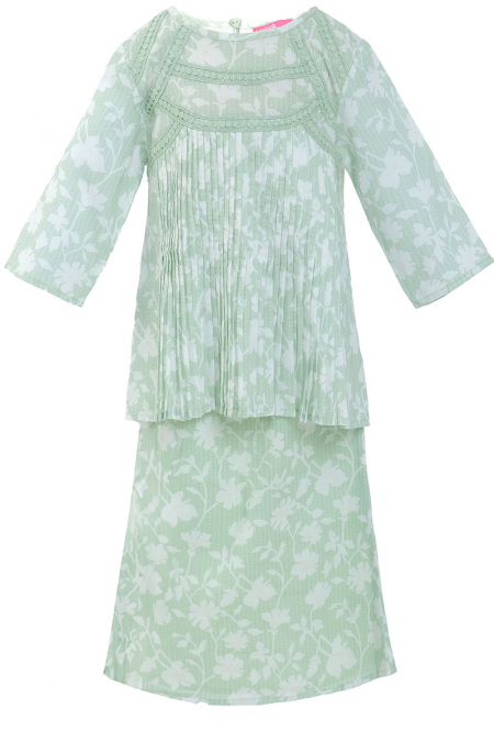 KIDS Lenggang Set - Green Tea