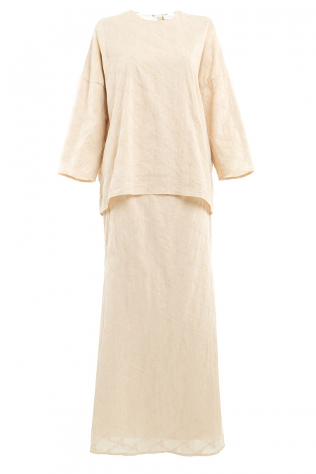 Damai Blouse & Skirt - Sand