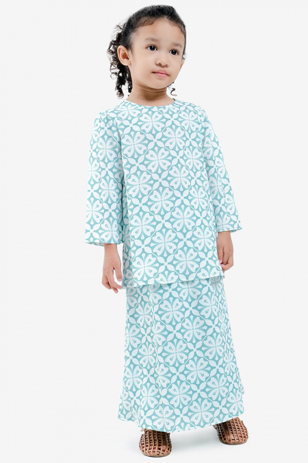 KIDS Jenab Set - Mint Motif