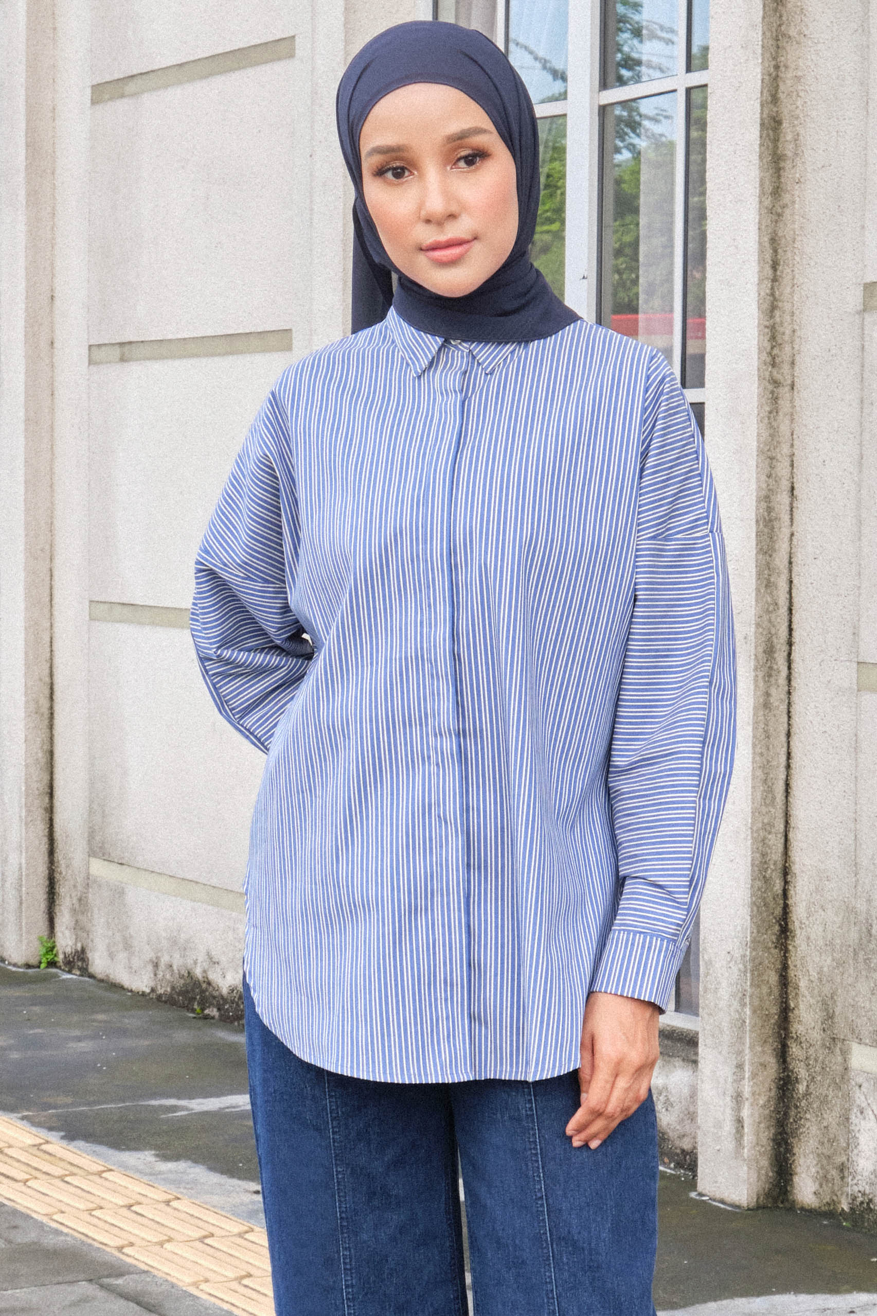 Xafifa Front Button Shirt