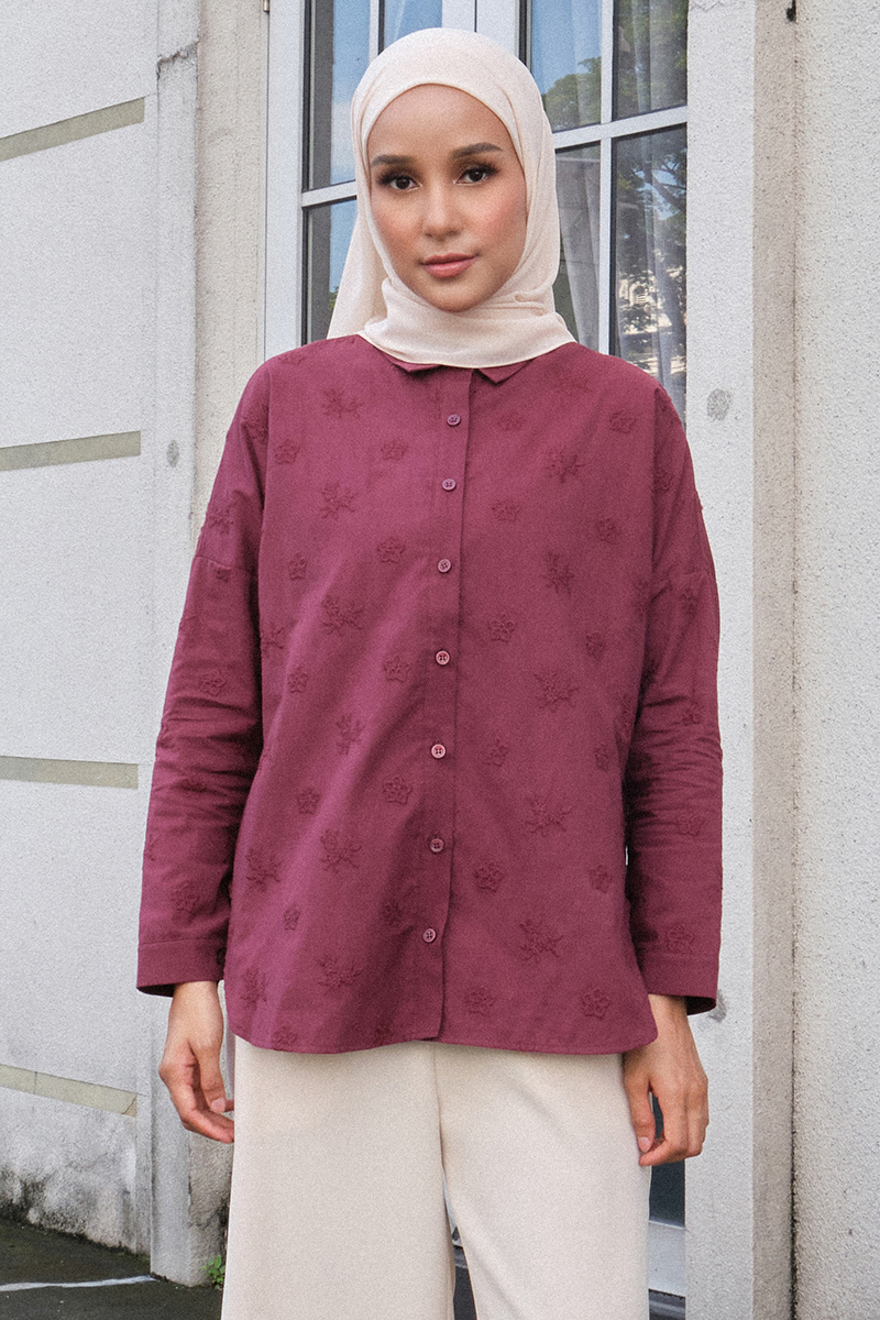 Yamila Front Button Shirt