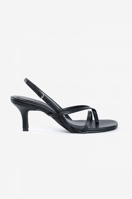 Otilia Slingback Heels - Black