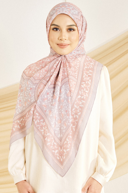 Inara Bawal Headscarf - Clay/Taupe