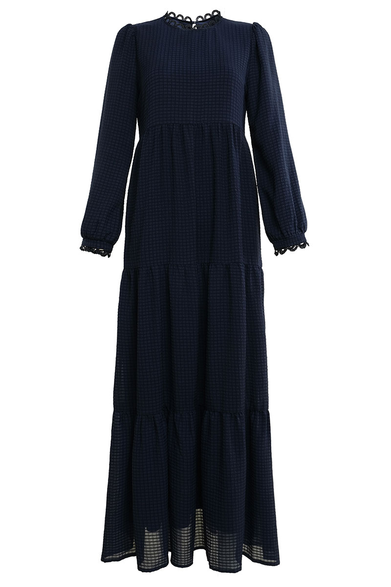 Zalayah Gathered Tier Dress
