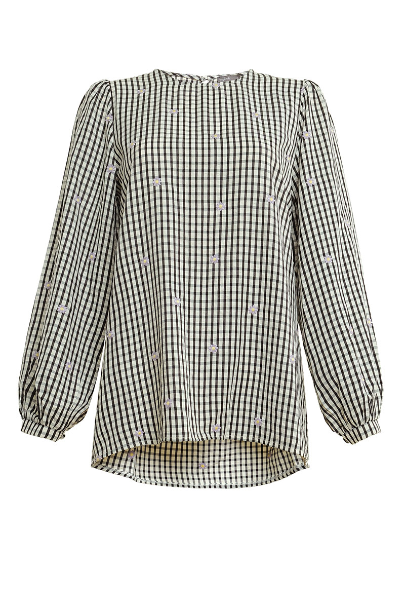 Idriani Flared Blouse