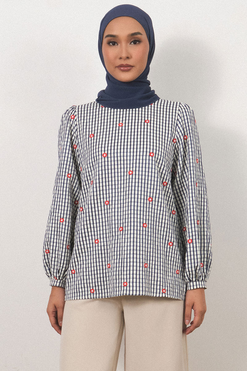 Idriani Flared Blouse