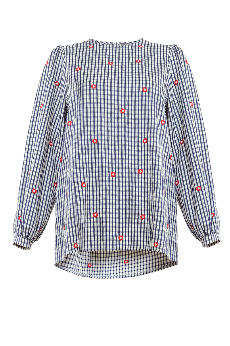 Idriani Flared Blouse