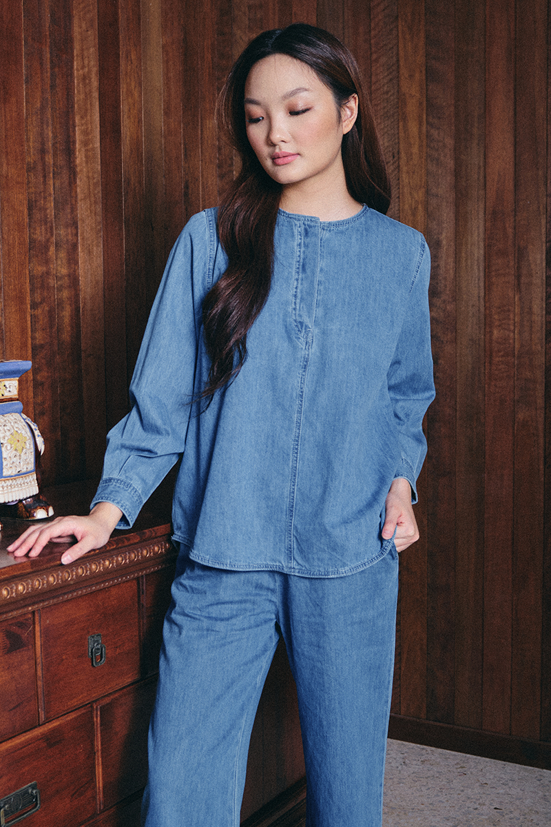 Rawiya Henley Blouse