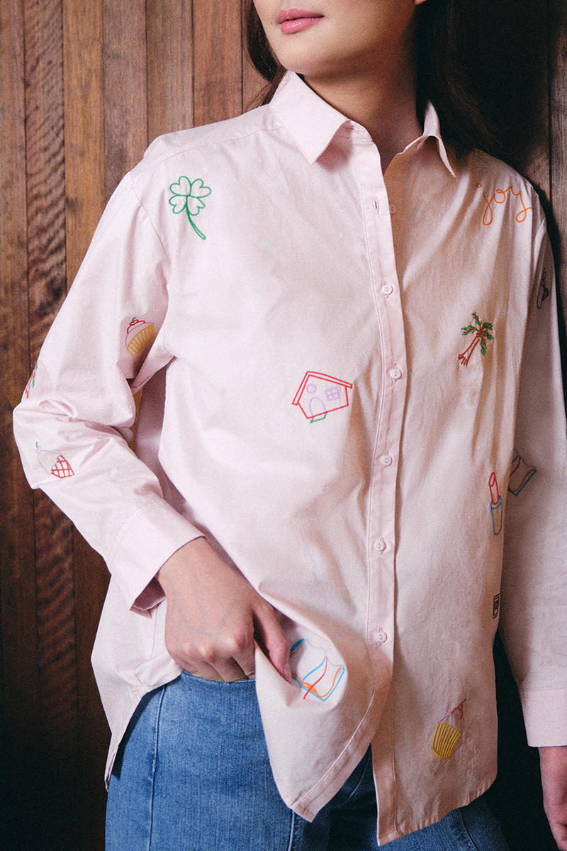 Sweet Escape Front Button Shirt